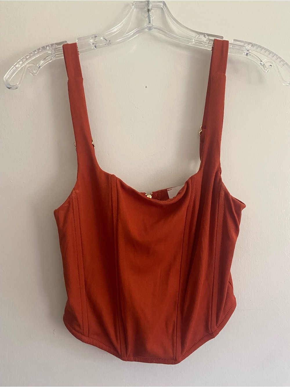 🧡 Free Shipping 🧡 Georgie X Petal & Pup Corset Style Crop Top- Size XS